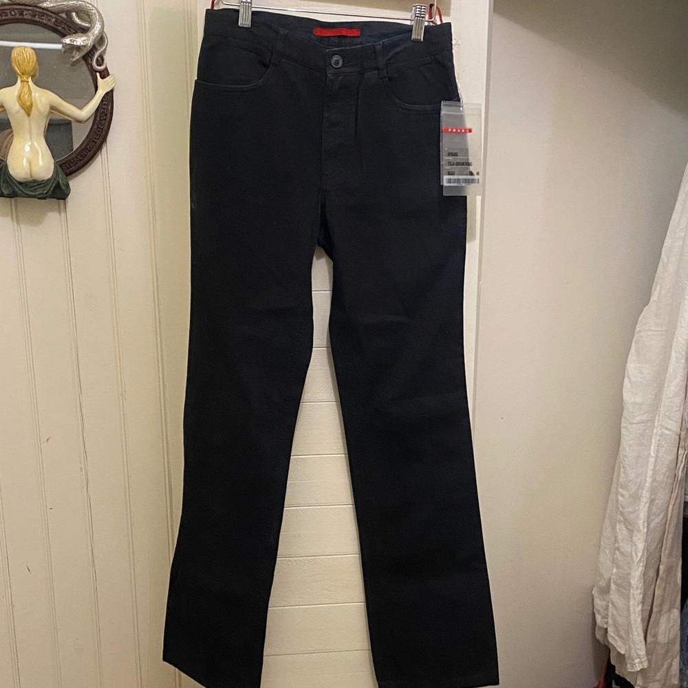 Prada Dark Blue Bootcut Jeans